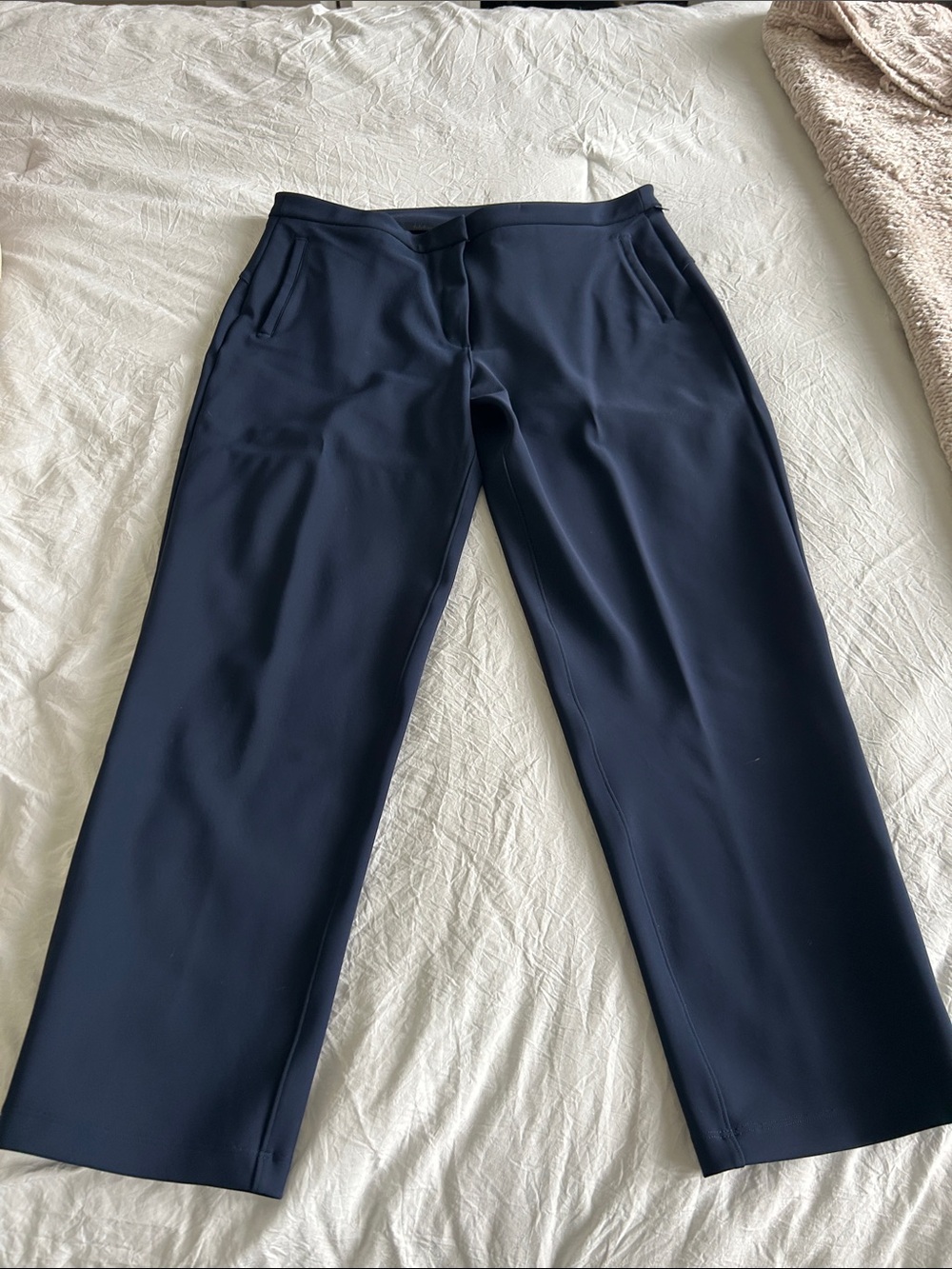 Woman’s Lululemon Navy Wide-Leg Dress Pants